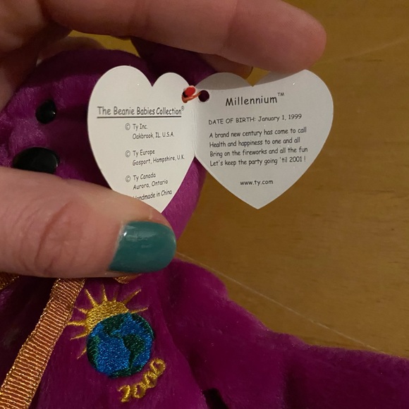 Y2K 2000 Millennium Ty Beanie Baby - Picture 6 of 6